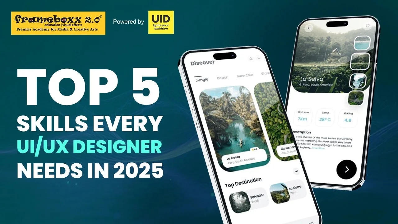 Top 5 Skills Every UI/UX Designer Needs in 2025