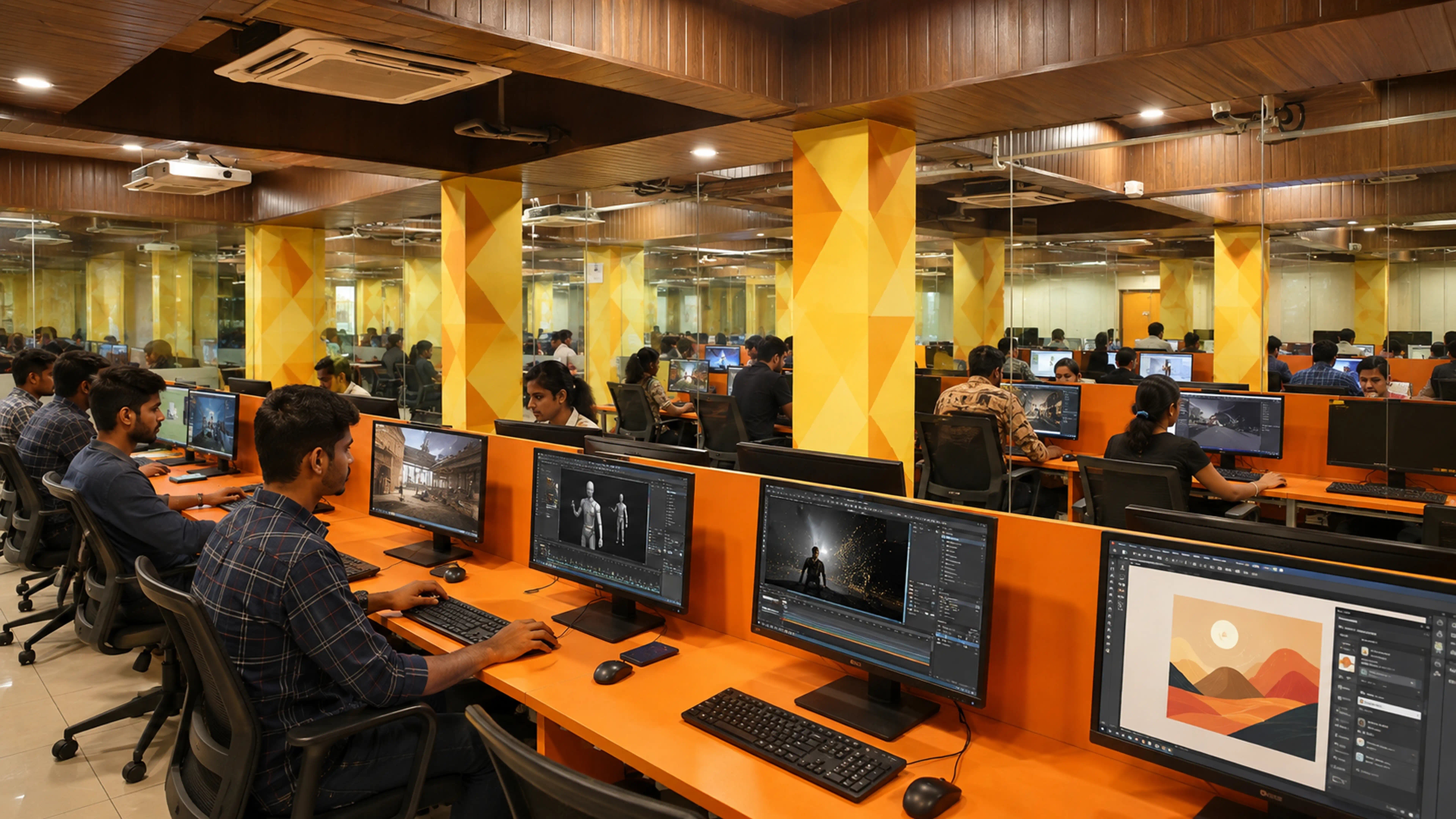 Frameboxx Ameerpet campus exterior