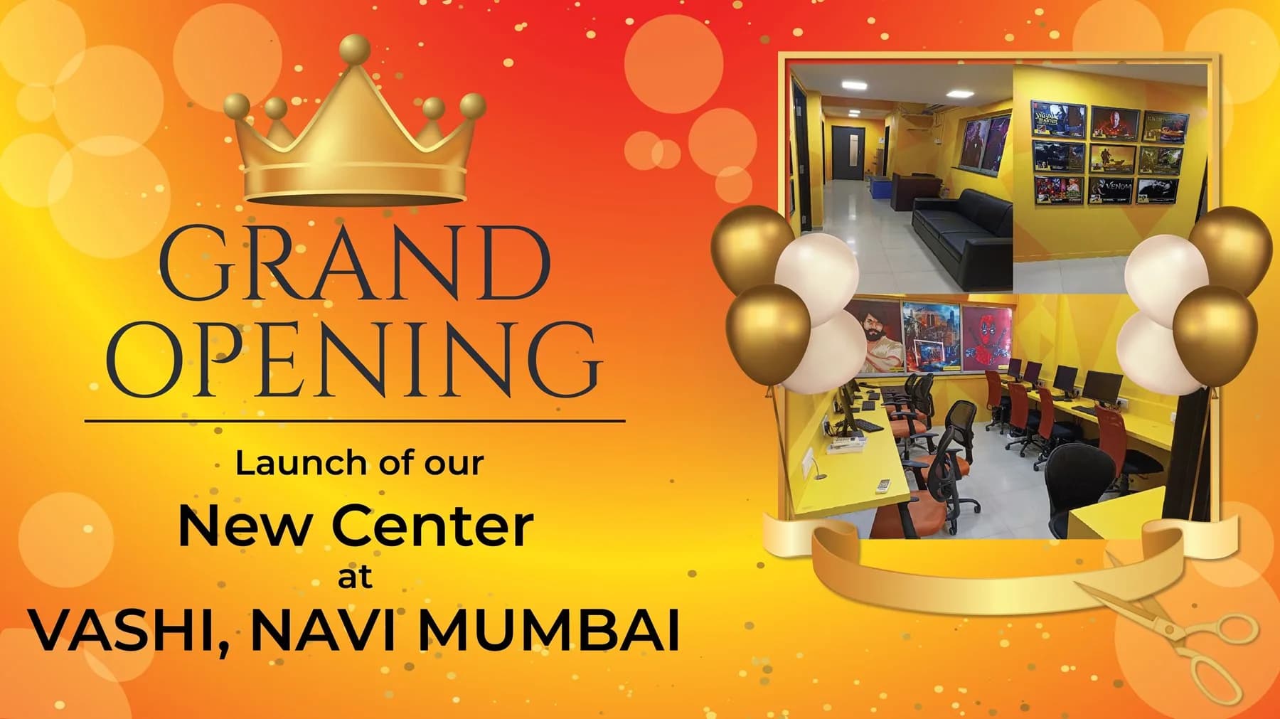 Announcing the Launch of Our New Centre at Vashi, Navi Mumbai