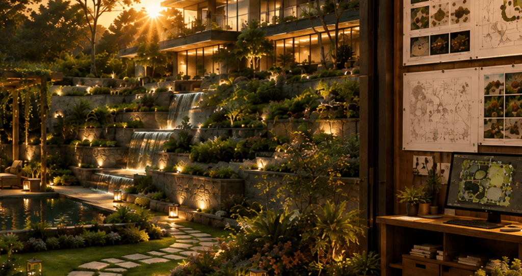 Landscape design environment for Expert Program EPLD