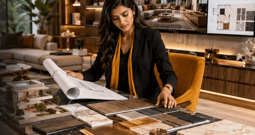 Interior design studio for Master Program In Interior Design