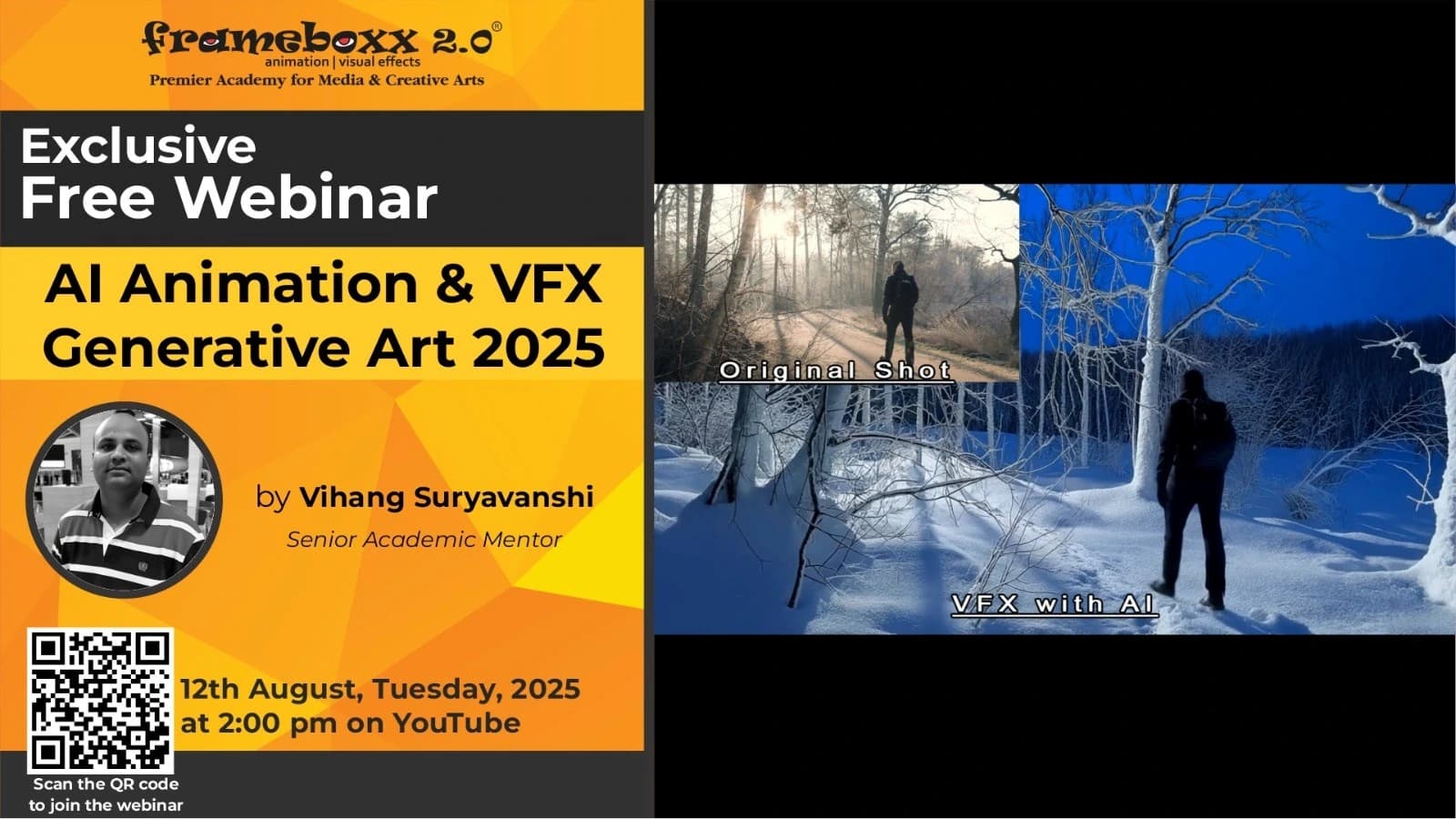 AI Animation and VFX Generative Art masterclass