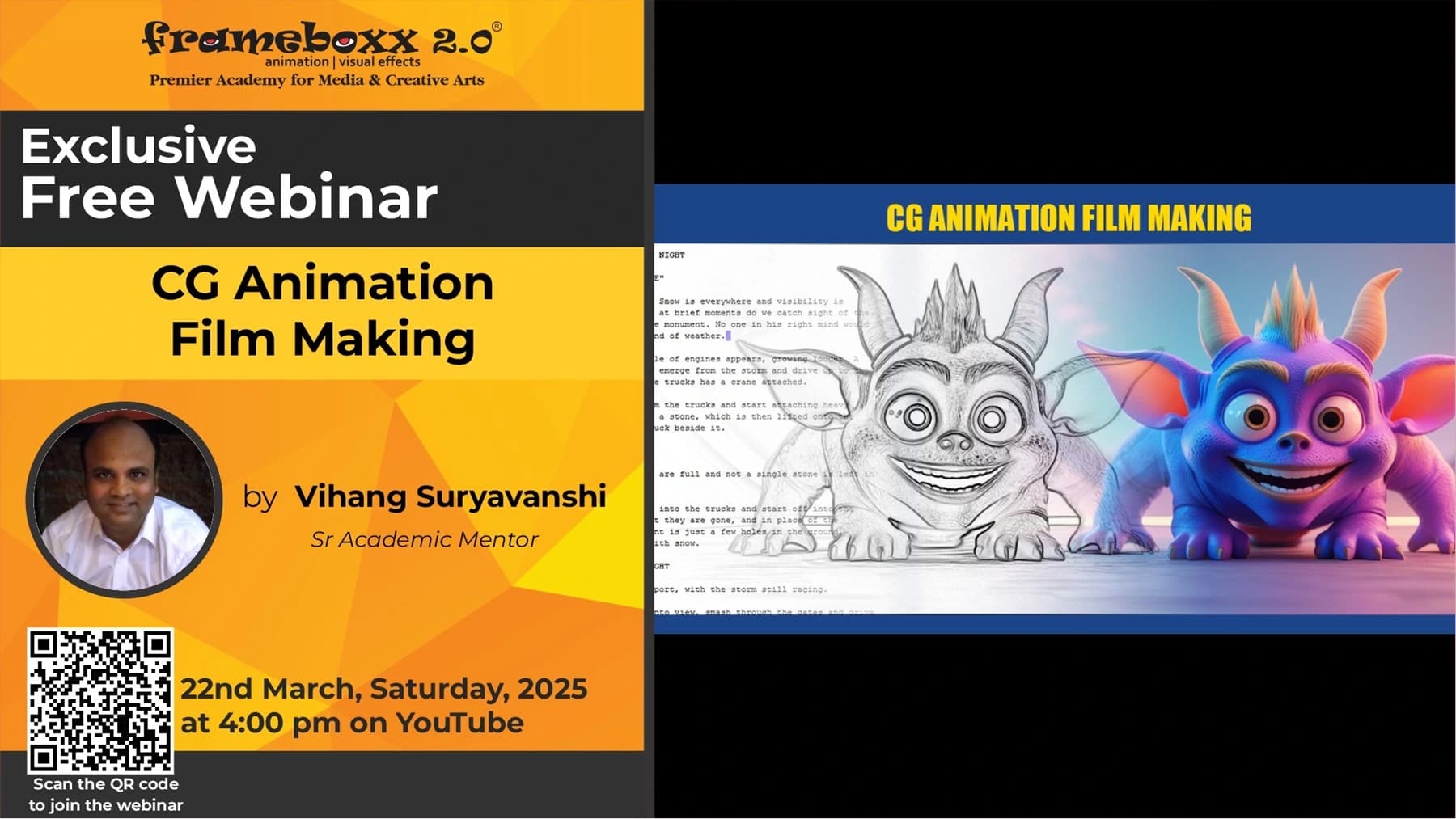 Webinar: CG Animation Film Making