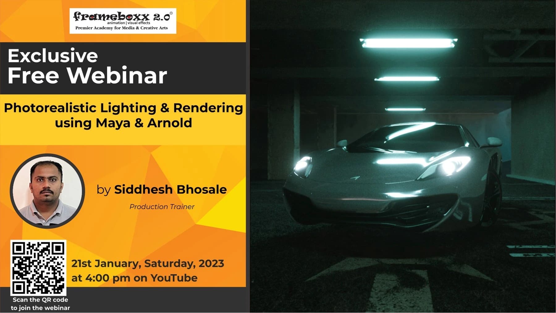 Photorealistic Lighting & Rendering using Maya & Arnold