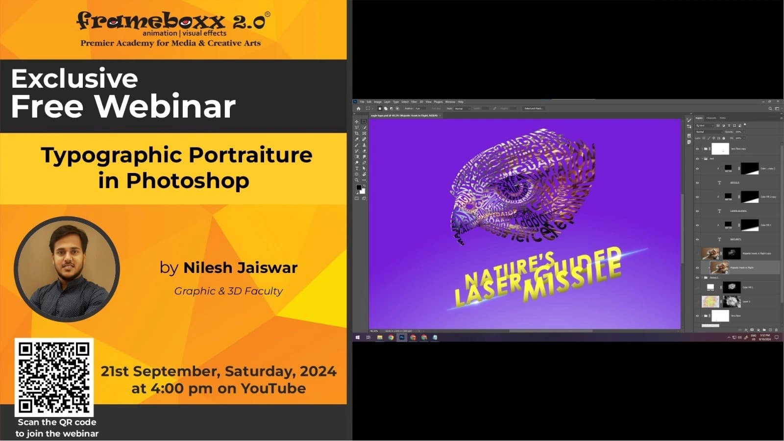 Webinar: Typographic Portraiture In Photoshop