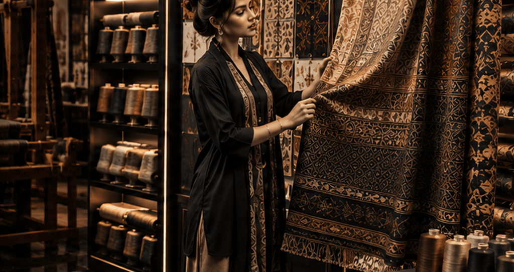 Textile samples studio for Expert Program in Textile Design