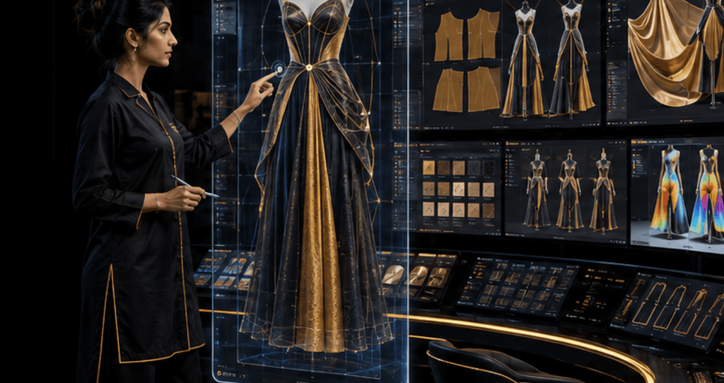 3D digital fashion design studio for Specialization Program SPDT
