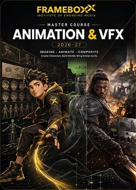 Animation and VFX brochure cover