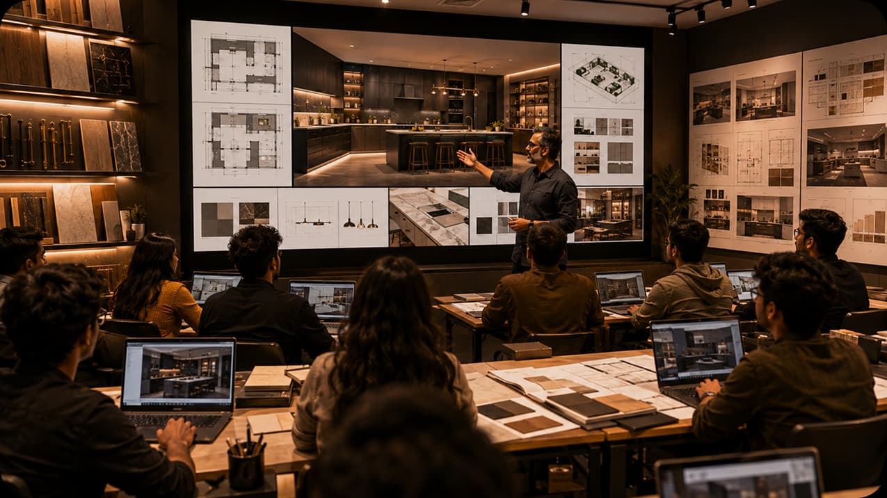 Kitchen design classroom for Professional Expert Verdict — EPKD