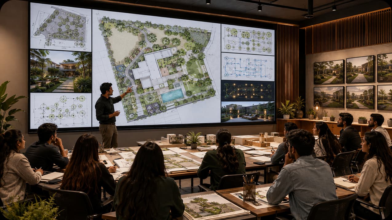 Landscape design classroom for Professional Expert Verdict — EPLD
