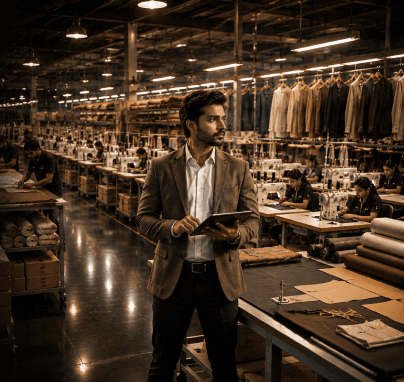 Apparel production floor for Expert Program EPAPPC