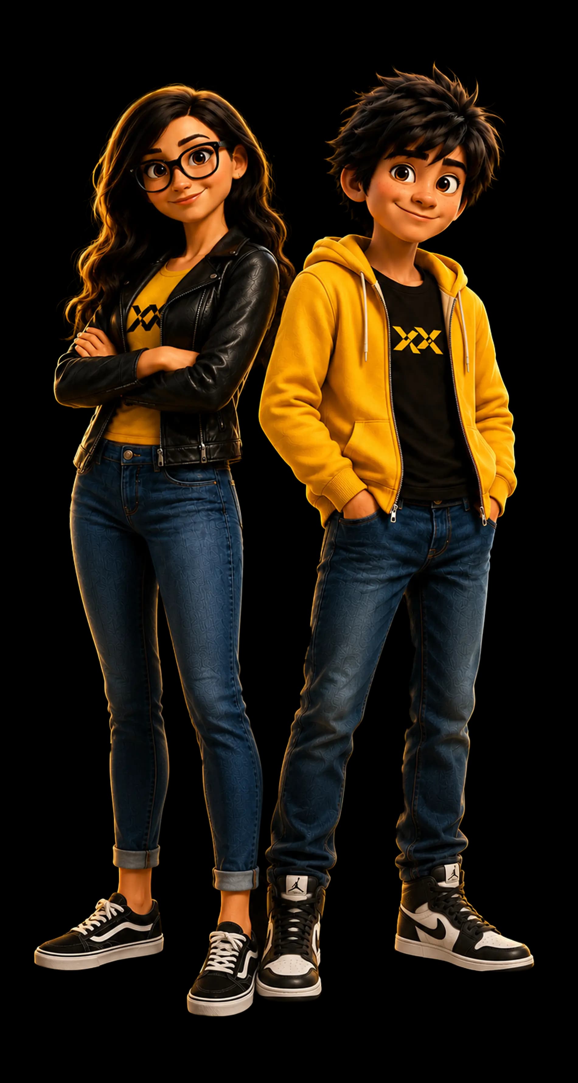 Frameboxx student characters