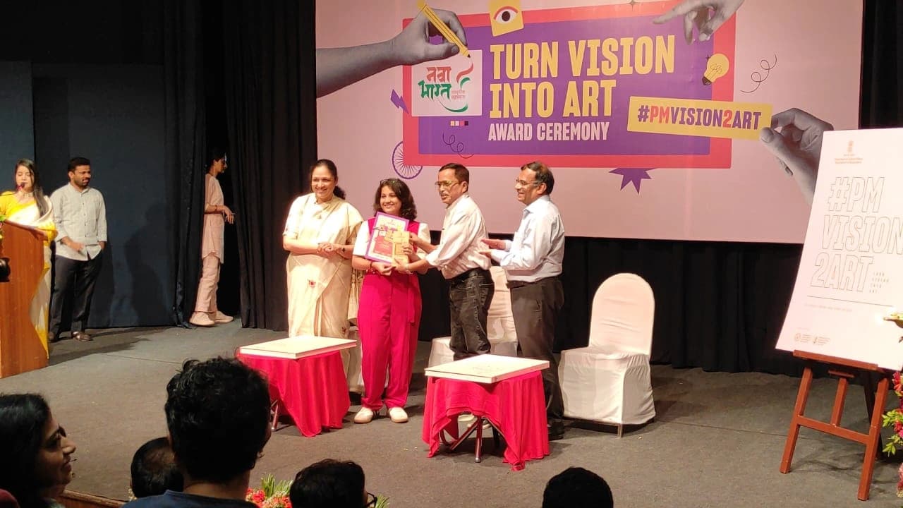 Ishwari Tarkar — 1st Place — Make In India Winner Poster