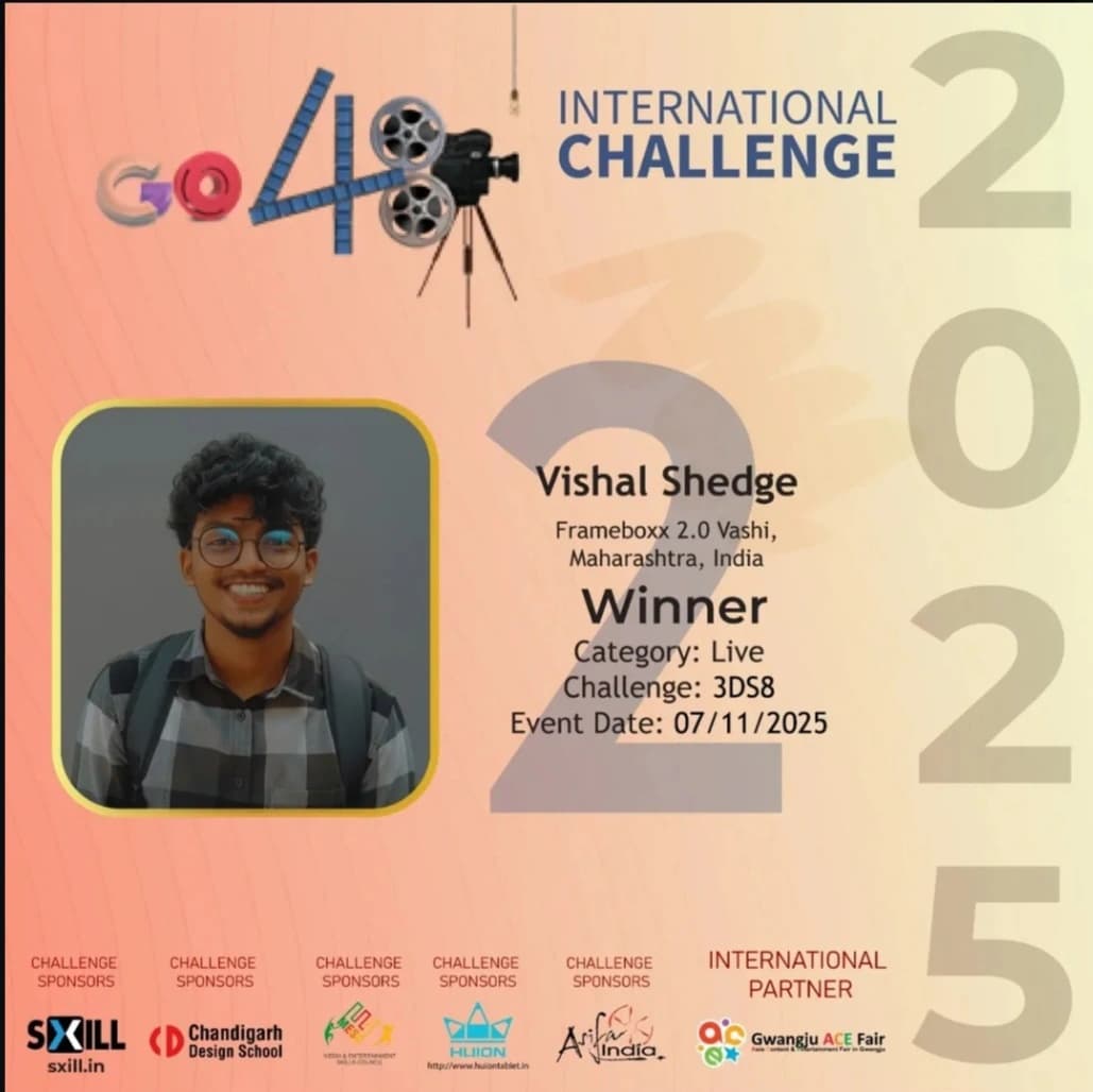 Vishal Shedge — 2nd Place — 3D Asset
