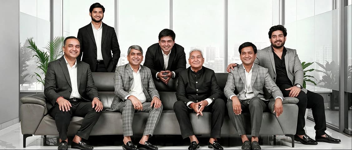 Frameboxx leadership team seated together