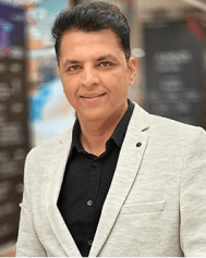 Portrait of Kalpesh Kheradia, Vice President – Academics