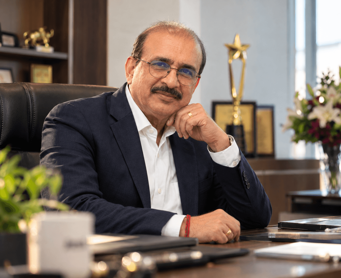Portrait of Rajesh R. Turakhia, Founder, Director