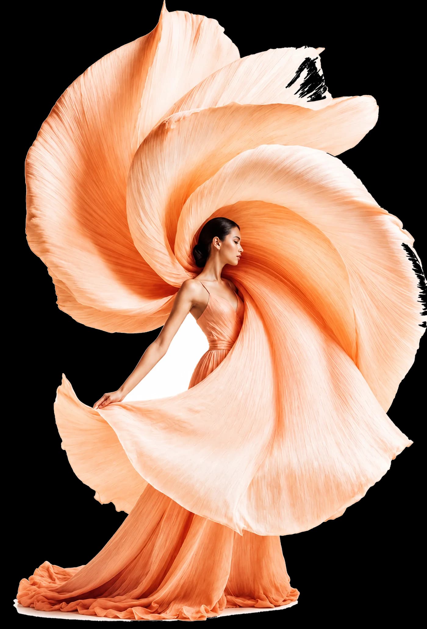 Student beside FAQs for Master Program In Fashion Design (MPFD)