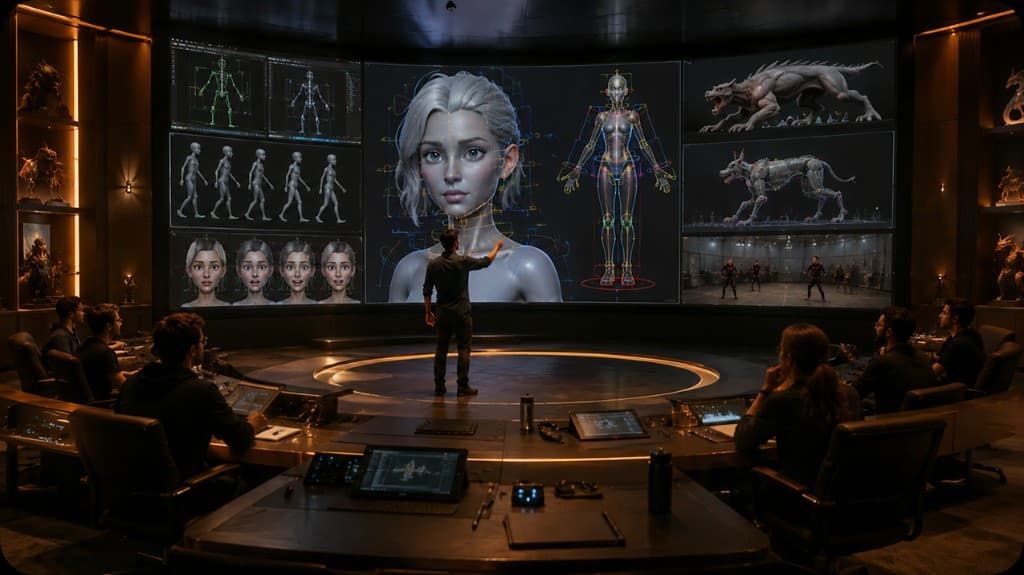 Animation production studio for Professional Expert Verdict — MPAV: Rigging & Animation