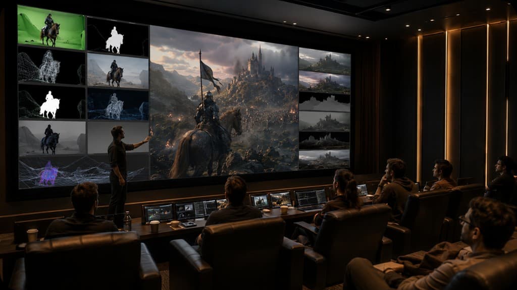 VFX review studio for Professional Expert Verdict — Roto, Paint, Matchmove & Compositing