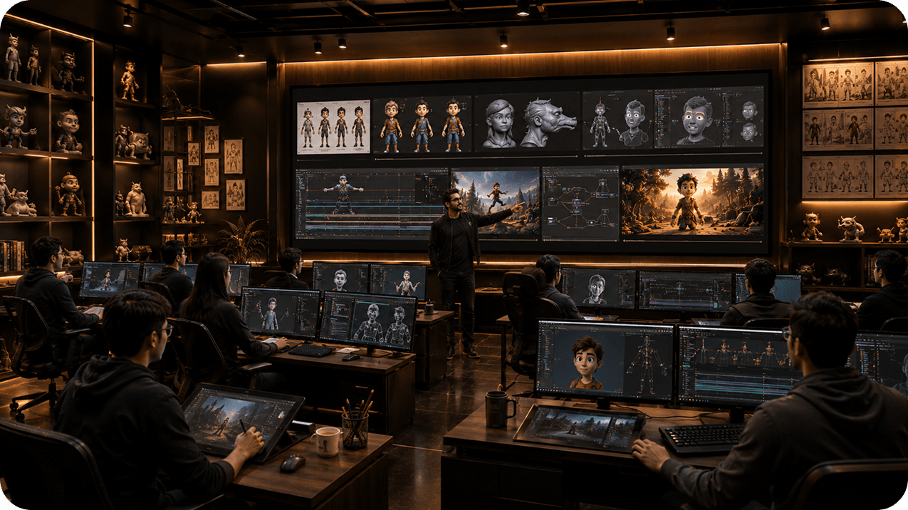 Professional expert verdict for 3D Animation & VFX with Green Gold